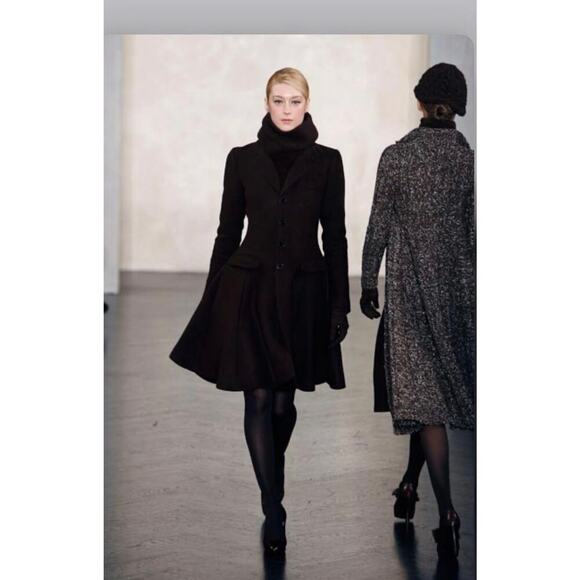 Ralph Lauren Collection Purple Label Long Cardigan Cashmere Sweater Coat Runway - Picture 5 of 13